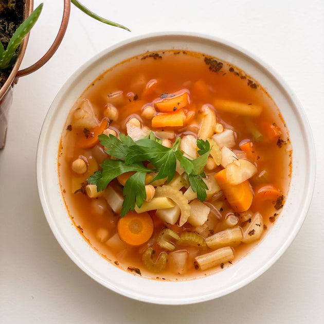 Bone Broth Vegetable Soup Recipe HighVibe Health