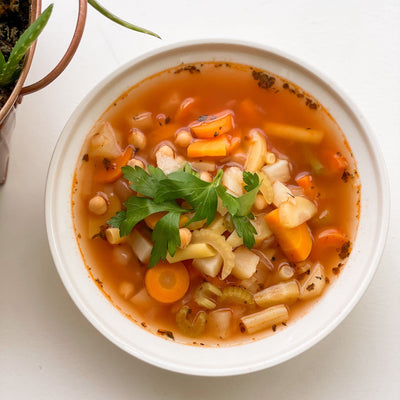 Bone Broth Vegetable Soup Recipe