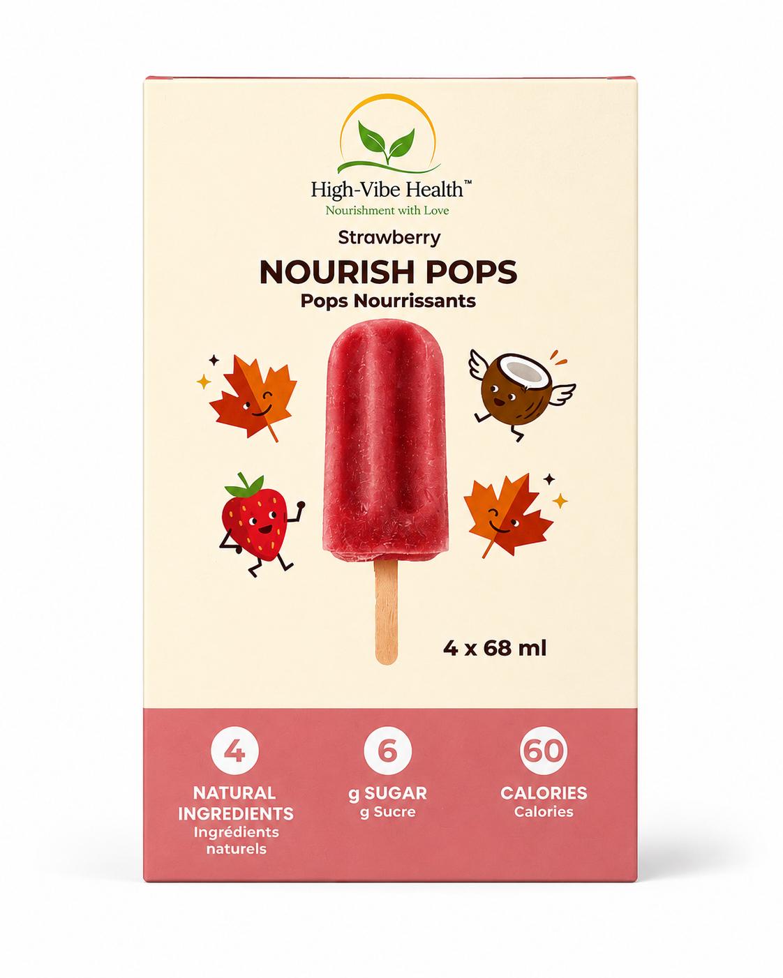 Strawberry Nourish Pops