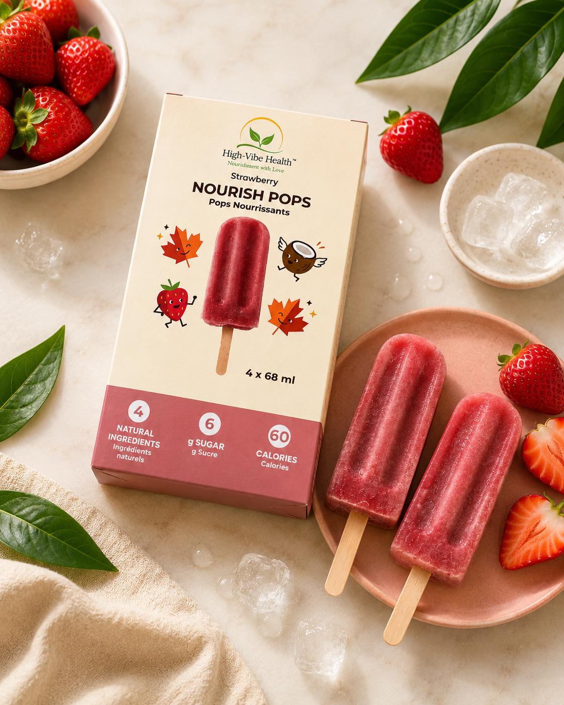 Strawberry Nourish Pops