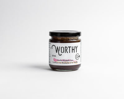 Vanilla Rhubarb Jam